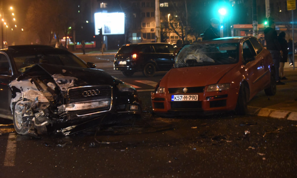 Saobraćajna nesreća u Sarajevu Sudar dva automobila na Malti Haber ba