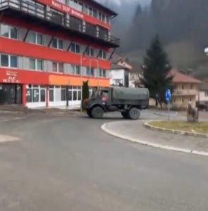 EUFOR na ulicama Srebrenice