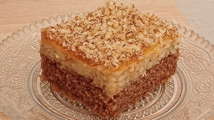 KOLAČ SA KARAMELOM I ORASIMA! Topi se u ustima. Bićete zadivljeni!