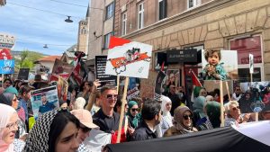 Mirna šetnja za Palestinu održana danas u Sarajevu: Građani poslali snažnu poruku solidarnosti